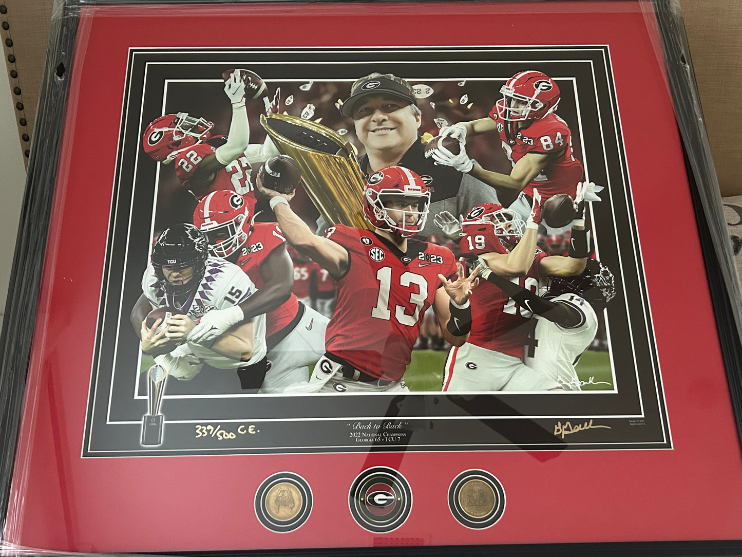 "Back to Back" UGA 2022 National Champions